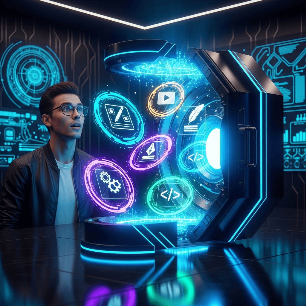 Featured image for 🤖 Top 50 AI Tools – Kaam Kam, Output Zyada